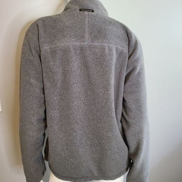 Eddie Bauer Gray Zip Up Windcutter Jacket Med - Picture 10 of 11